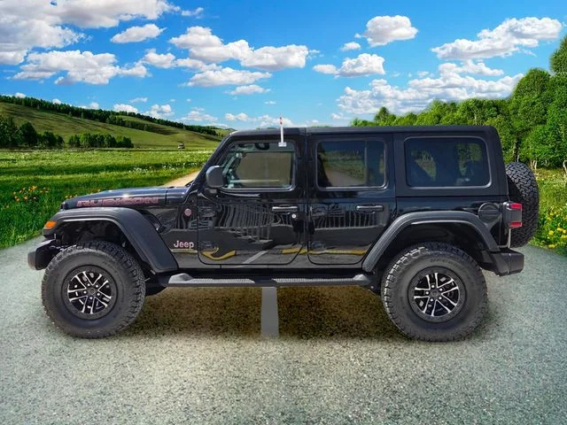 Certified Used 2025 Black Jeep Rubicon image 3