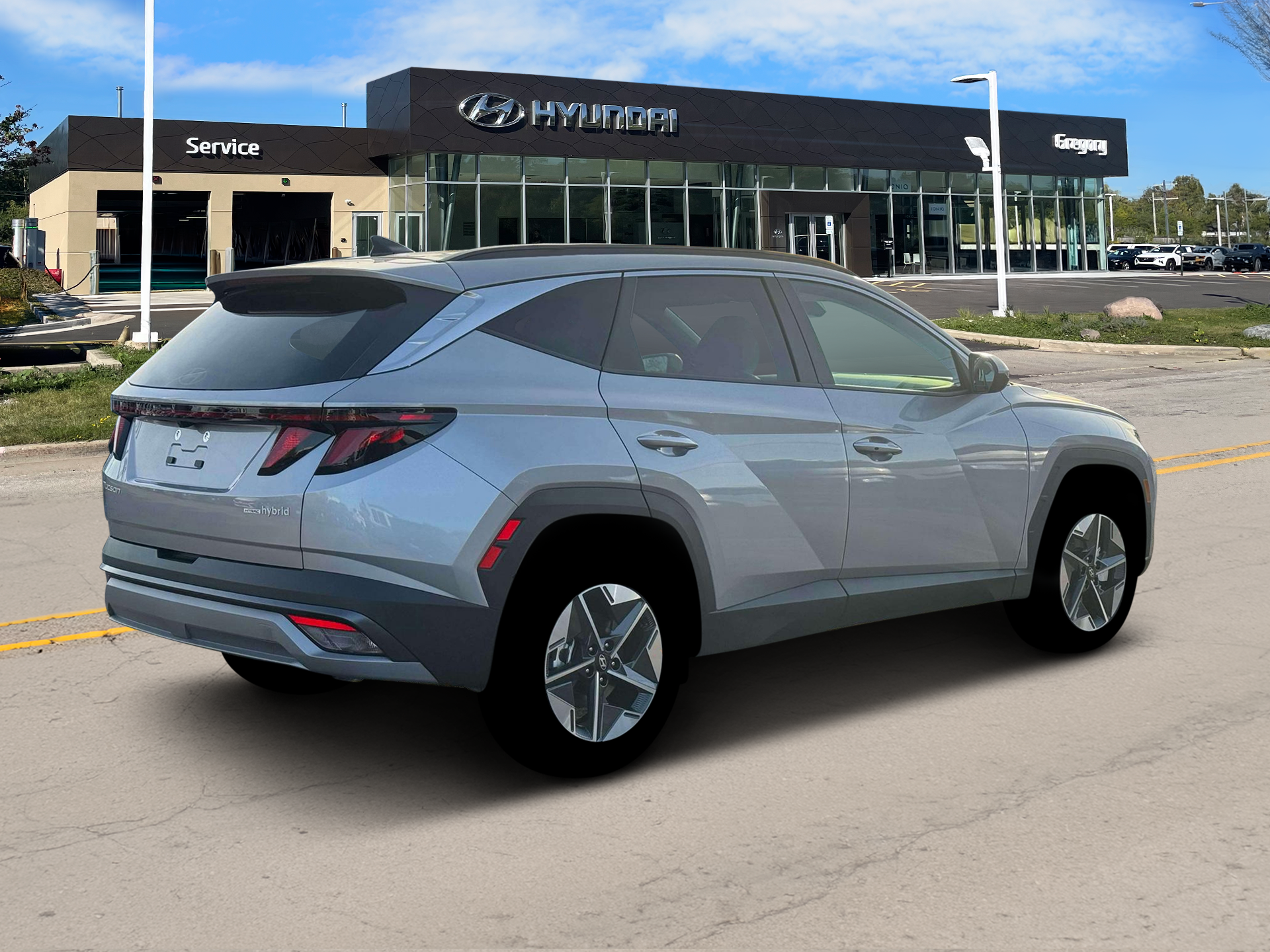 New 2026 Silver Hyundai SEL AWD image 8