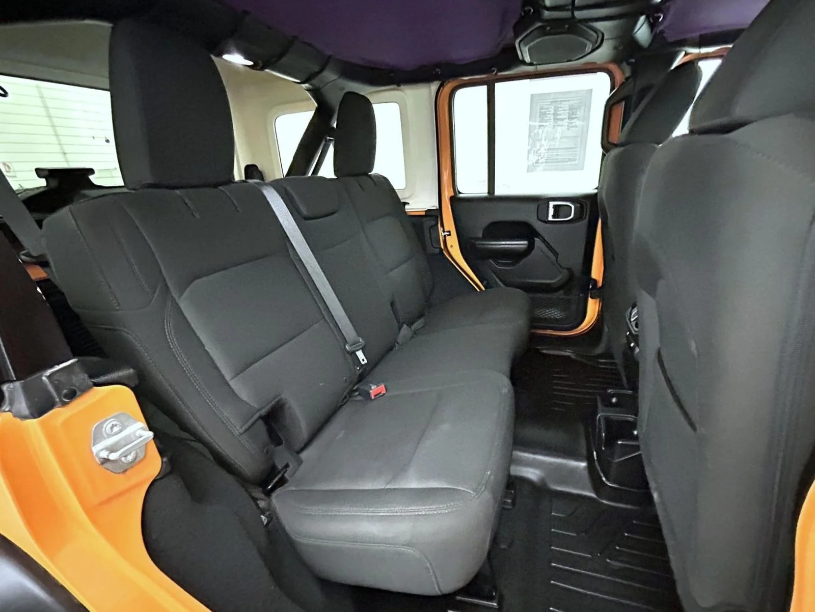 Used 2018 Orange Jeep Unlimited Sport S image 20