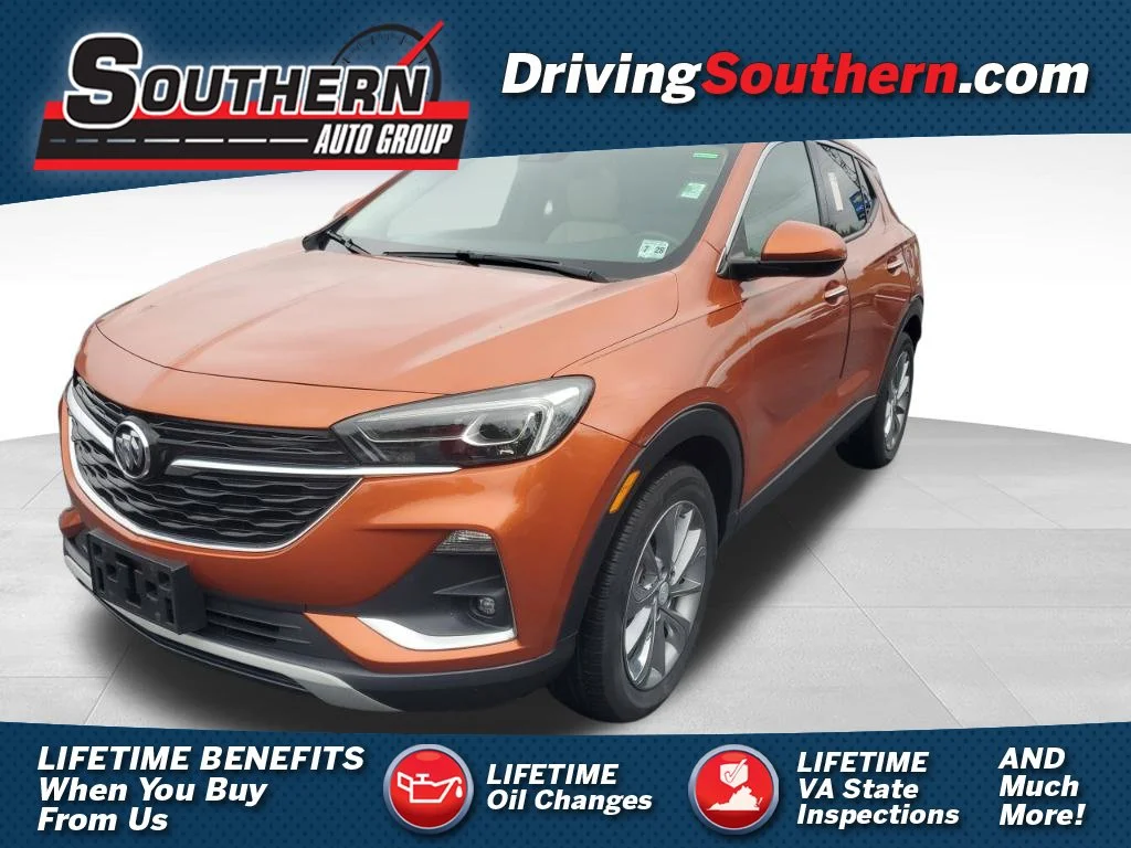 Used 2023 Orange Buick Essence image 1