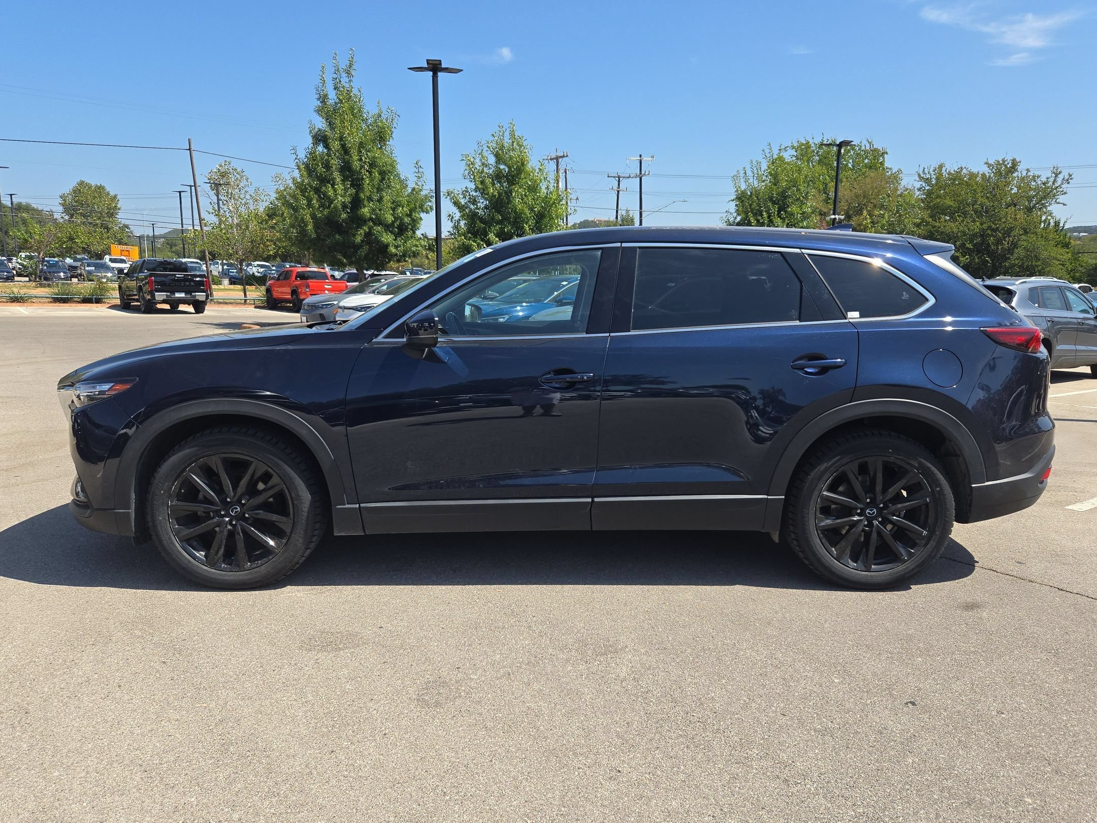 Used 2023 Deep Crystal Blue Mica Mazda Touring Plus image 6