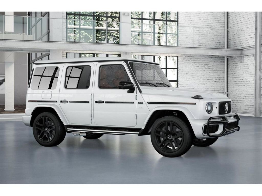 New 2027 MANUFAKTUR Moonlight White Metallic Mercedes-Benz AMG® G 63 SUV image 13