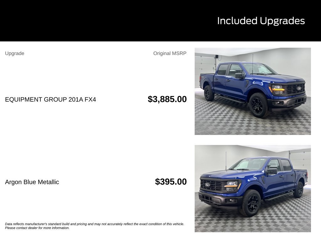 New 2026 Blue Ford STX image 3