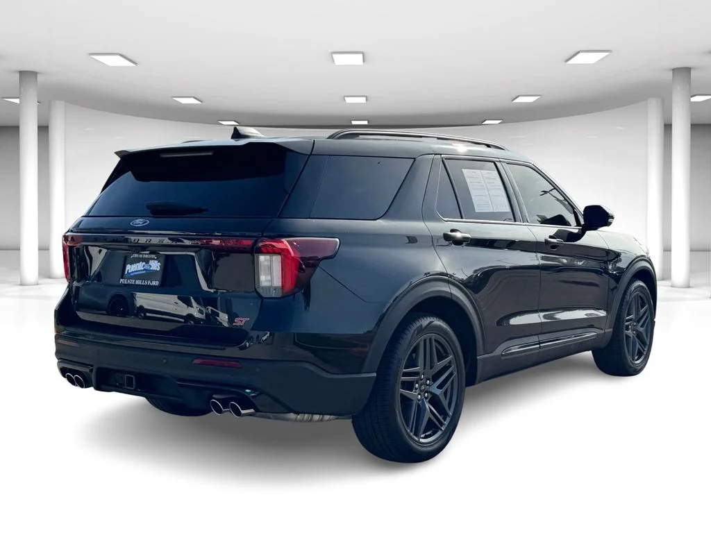 Used 2025 Black Metallic Ford ST image 3
