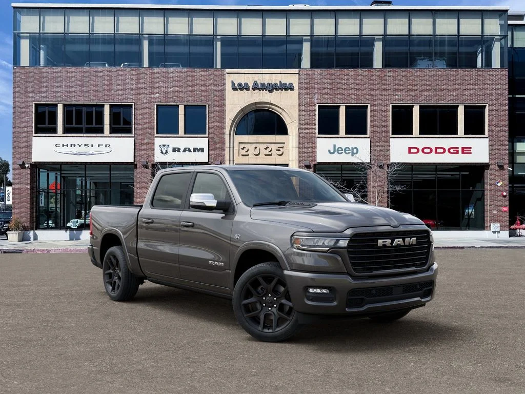 New 2026 Granite Crystal Metallic Clear-Coat Exterior Paint RAM Laramie image 5