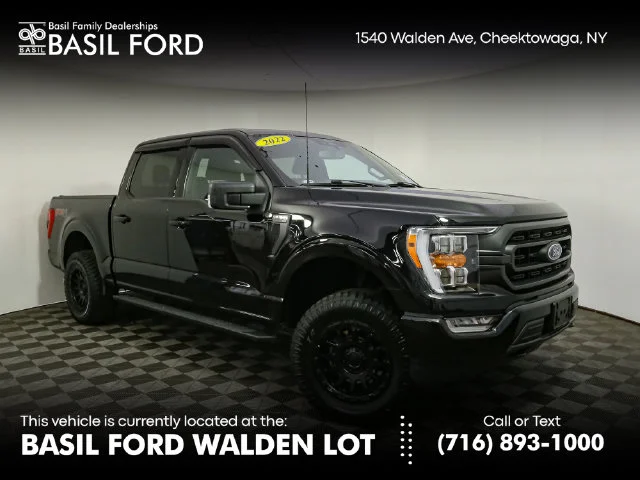 Used 2022 Black Ford XLT image 1
