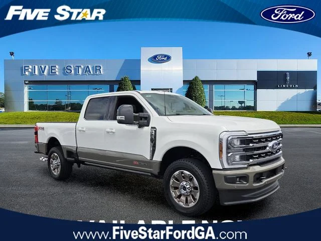 New 2026 Star White Metallic Tri-Coat Ford King Ranch image 1