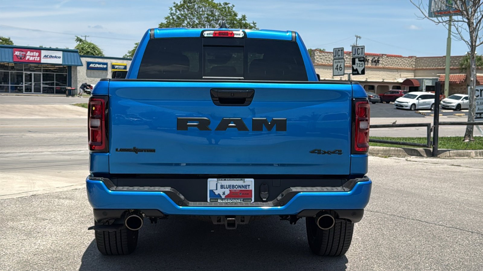 New 2026 Hydro Blue Pearl-Coat Exterior Paint RAM Lone Star image 6
