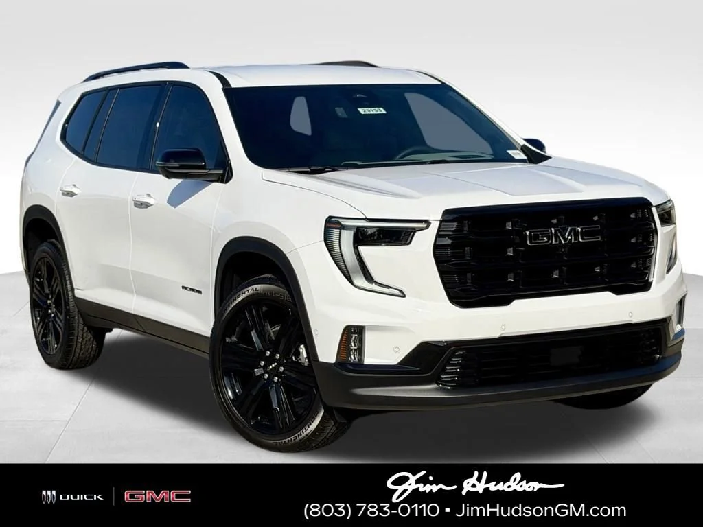 Summit White 2026 GMC Acadia Elevation FWD SUV / Crossover Front-Wheel Drive