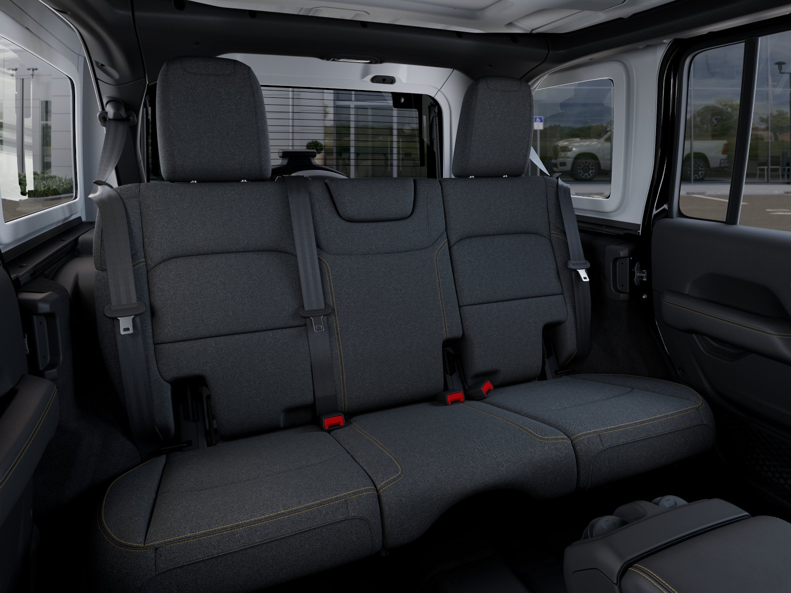 New 2026 Black Clear-Coat Exterior Paint Jeep Sahara image 40