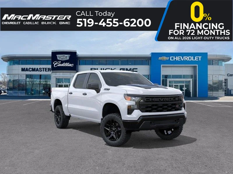 New 2026  Chevrolet Custom Trail Boss image 1