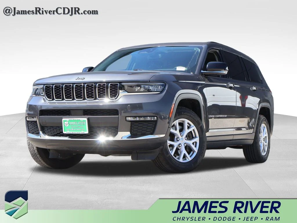 Used 2021 Gray Jeep Limited image 1