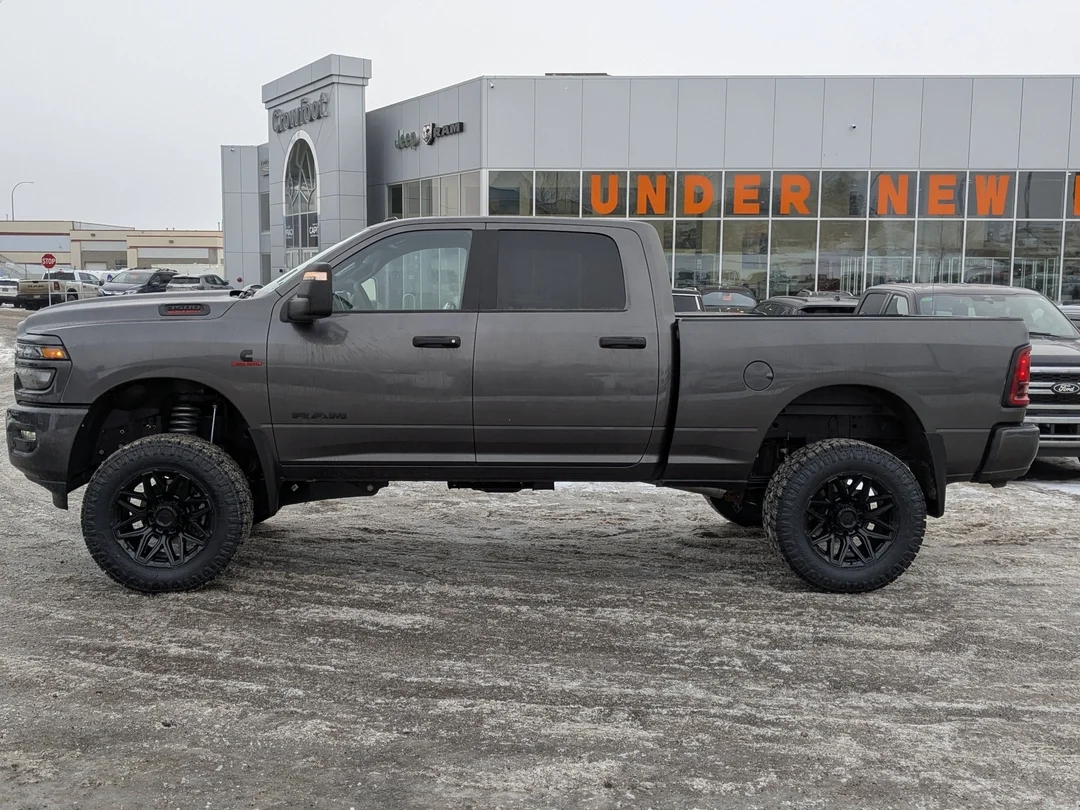 New 2025 Grey RAM Big Horn - - 4x4 - Cummins HO - 5 Lift - 35 A/T Tires - Fuels & More! image 5