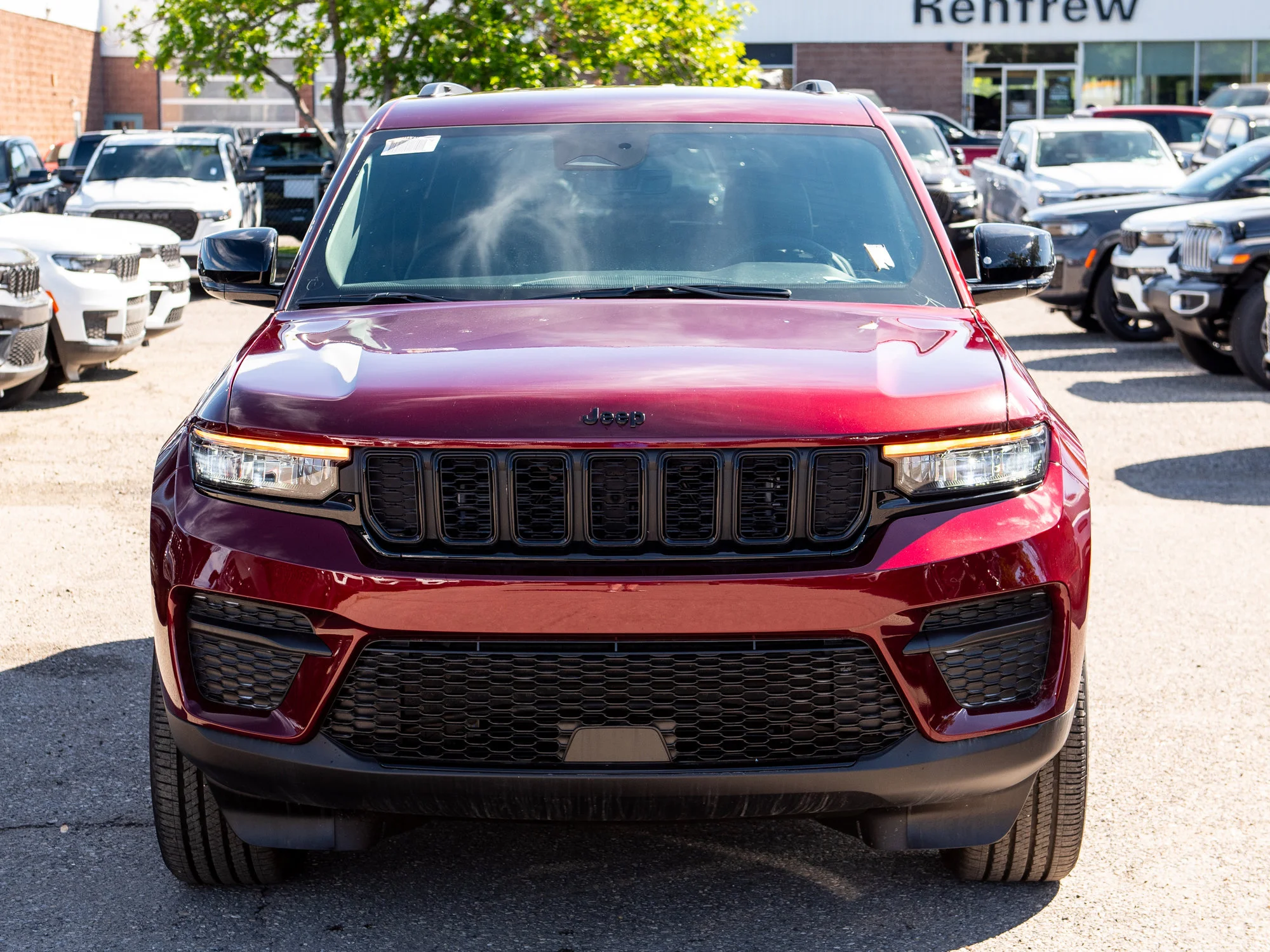 New 2025 Red Jeep Altitude* 4x4, Heated Leather, Wireless Charging Pad, Remote Start image 7