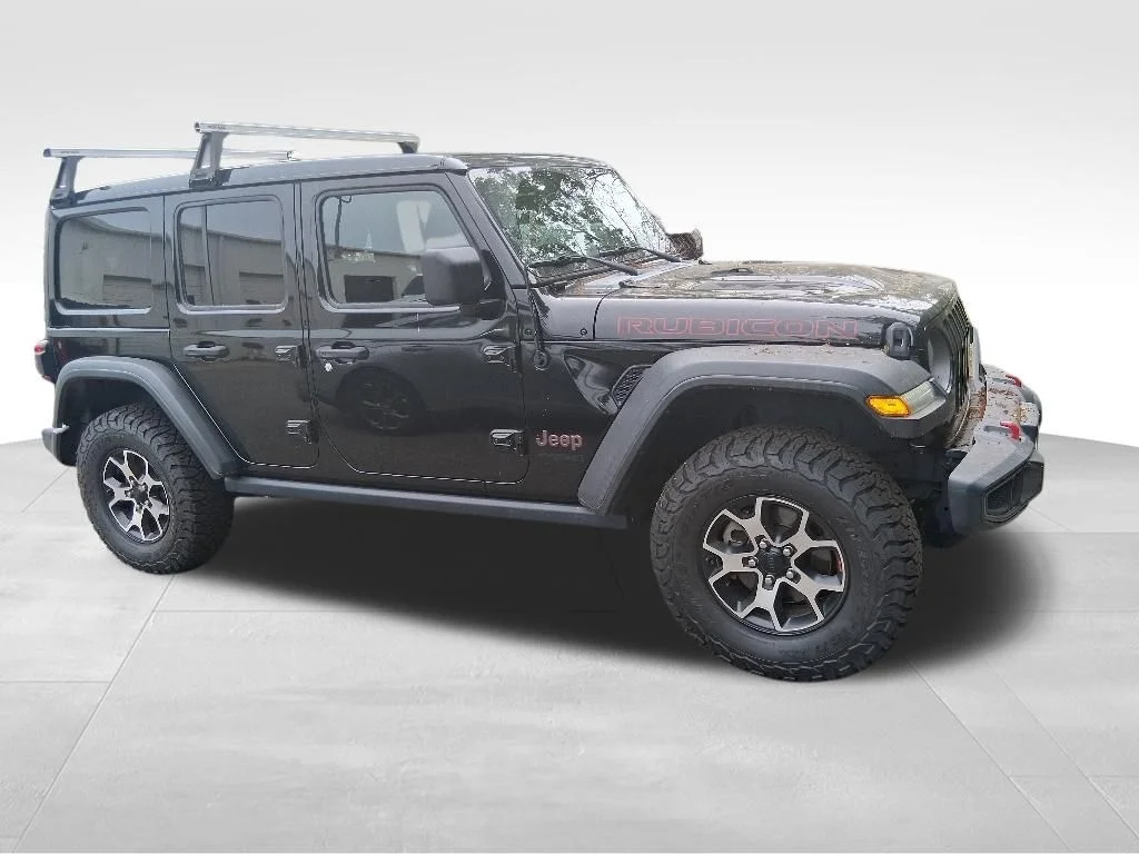 Used 2021 Black Jeep Unlimited Rubicon image 4