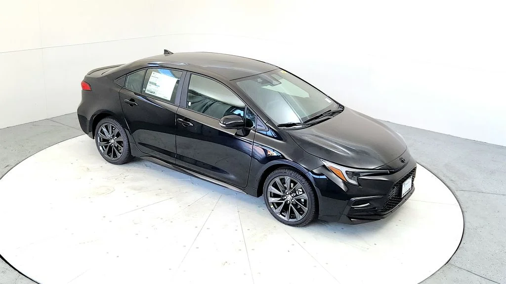 Certified Used 2024 Black Toyota SE image 16