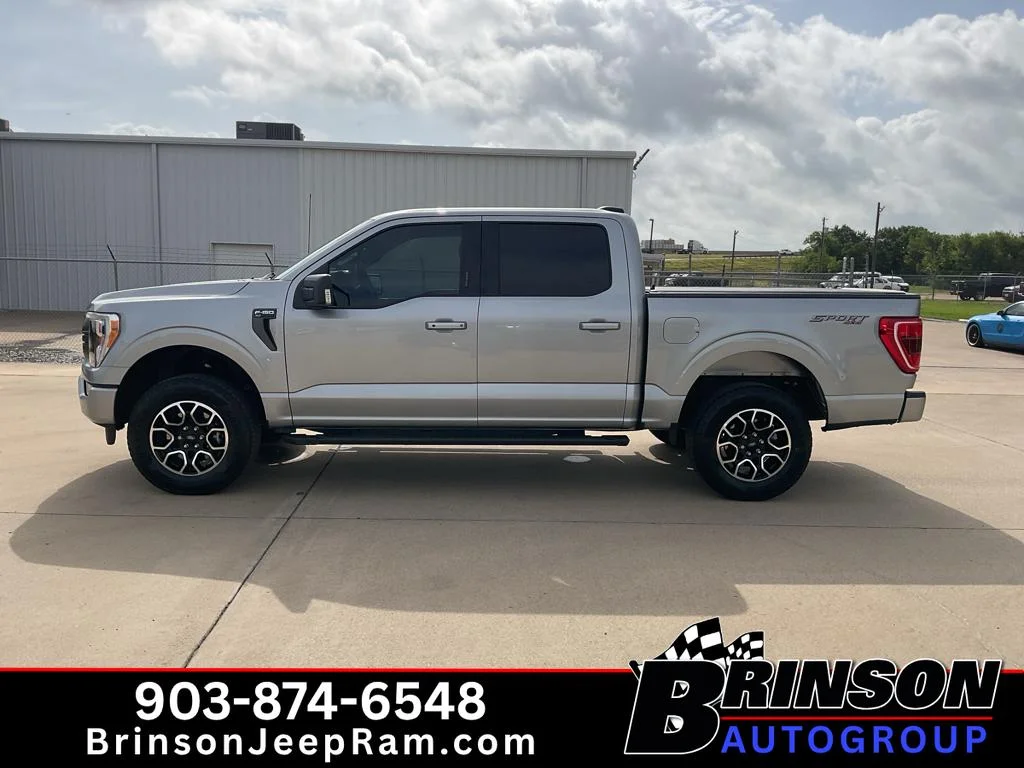 Used 2023 Iconic Silver Metallic Ford XLT image 4