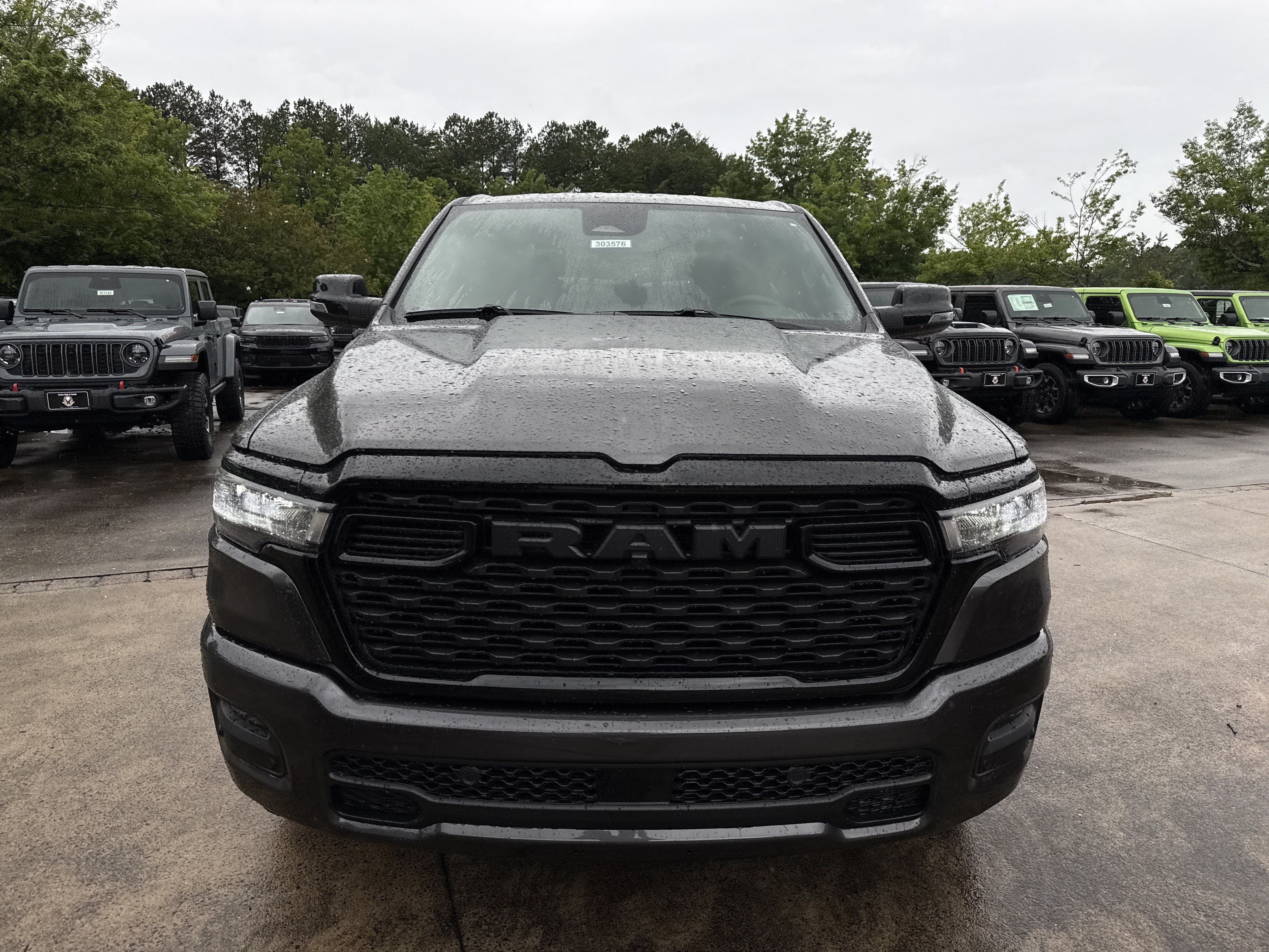 New 2026 Granite Crystal Metallic Clearcoat RAM Big Horn image 2