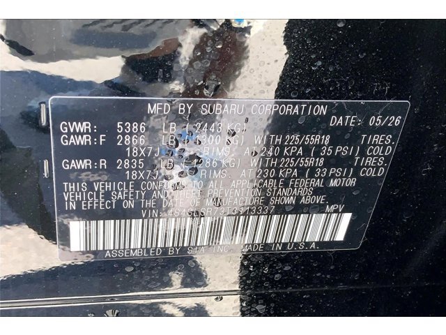 New 2026 CRYSTAL BLACK SILICA Subaru Limited Hybrid image 18