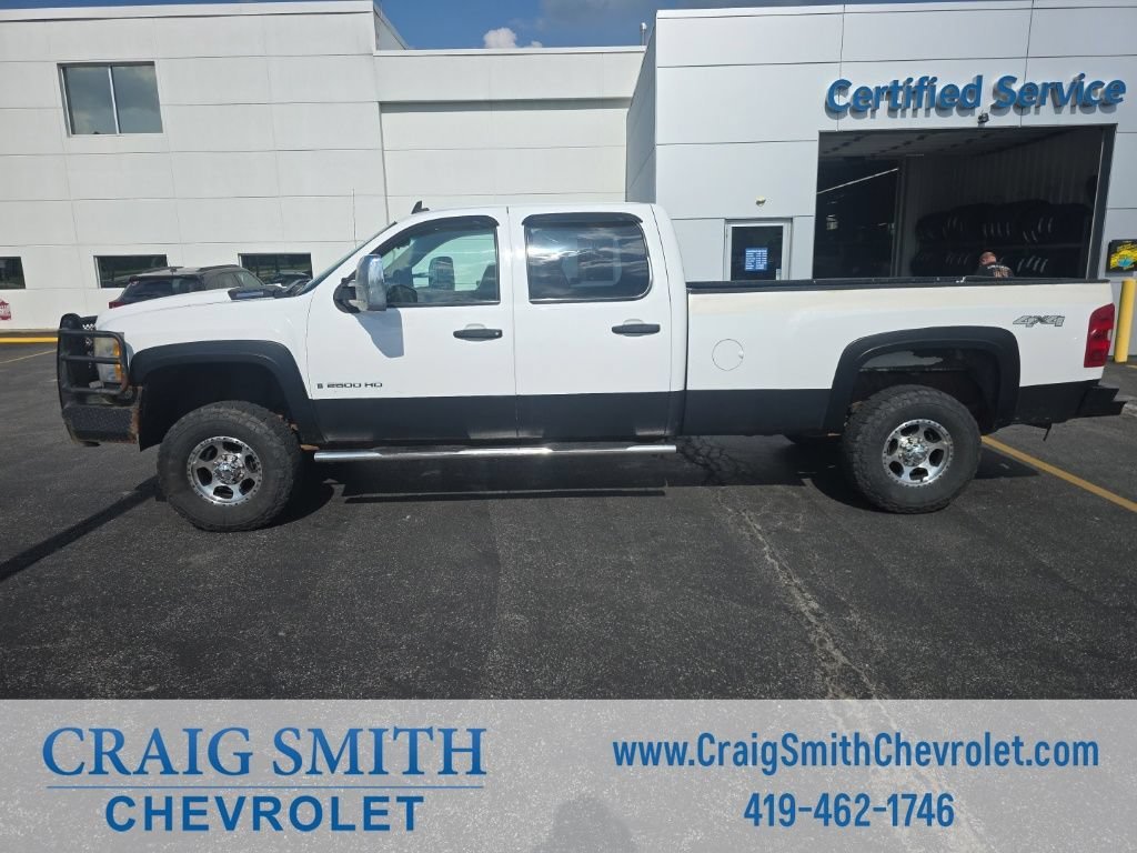 Used 2008 Chevrolet Silverado 2500HD Work Truck with VIN 1GCHK23698F154014 for sale in Galion, OH
