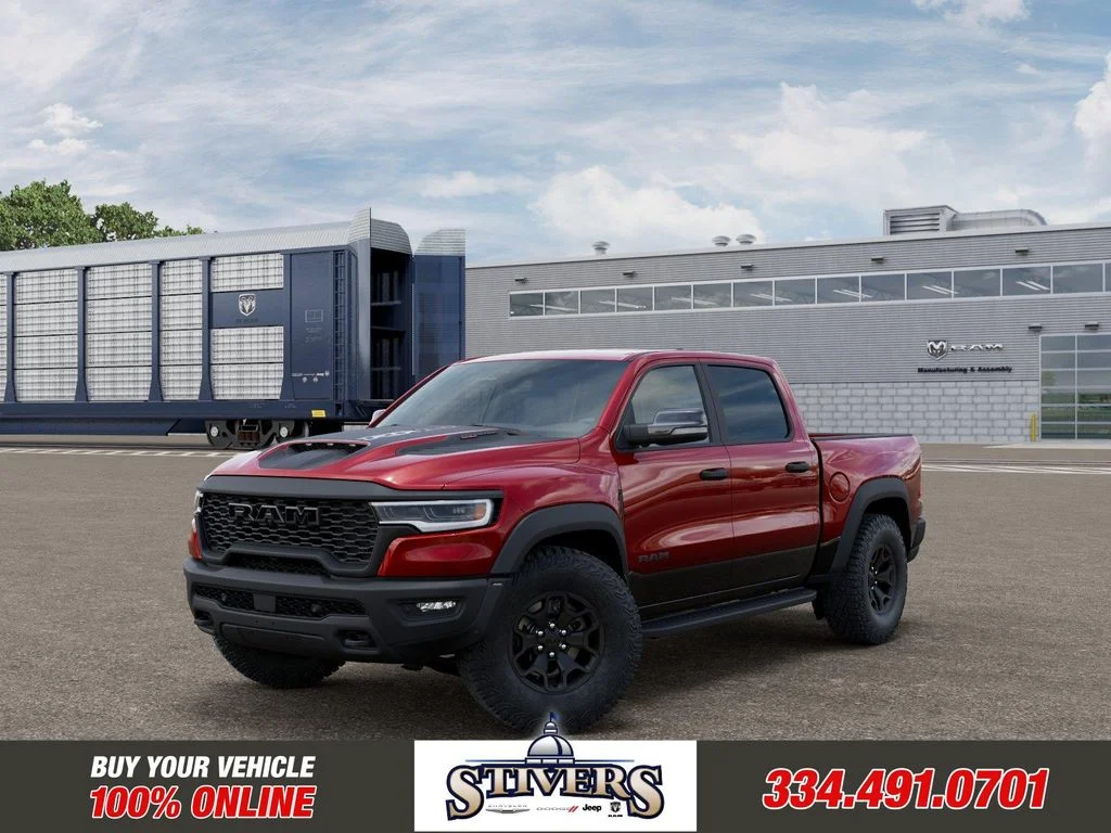 New 2026 Molten Red Pearl-Coat Exterior Paint RAM RHO image 1