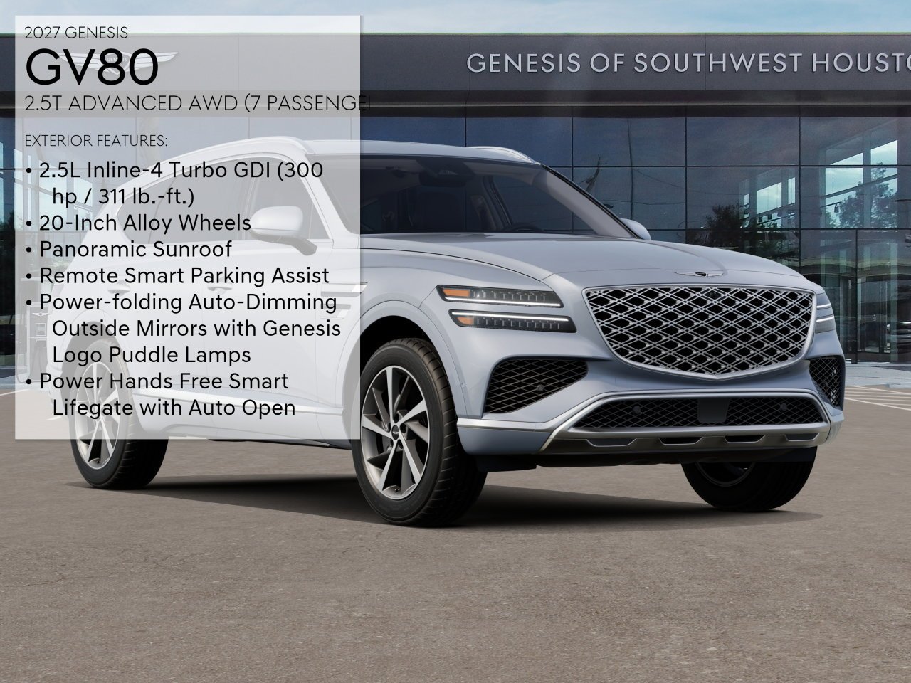 New 2027 Bering Blue Genesis 2.5T ADVANCED image 3