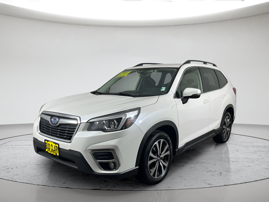 Used 2020 Crystal White Pearl Subaru Limited image 1