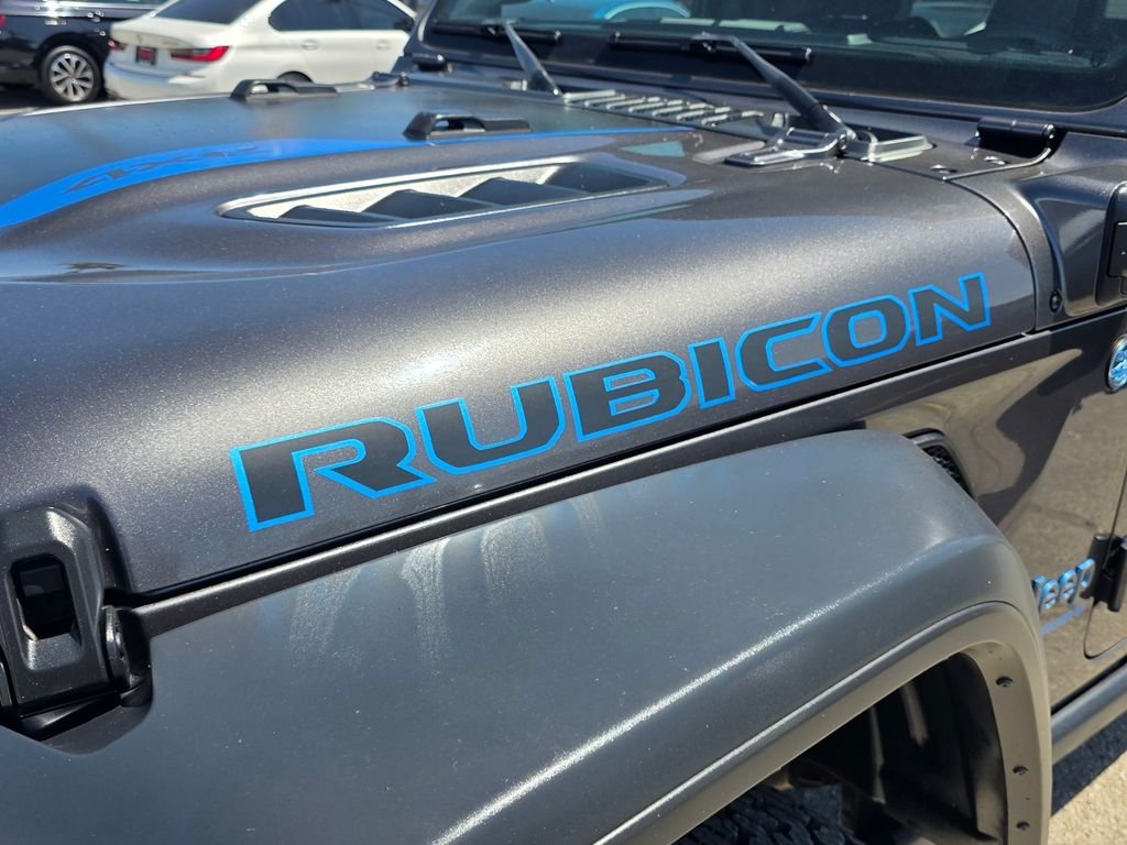 Used 2024 Gray Jeep Rubicon 4xe image 12