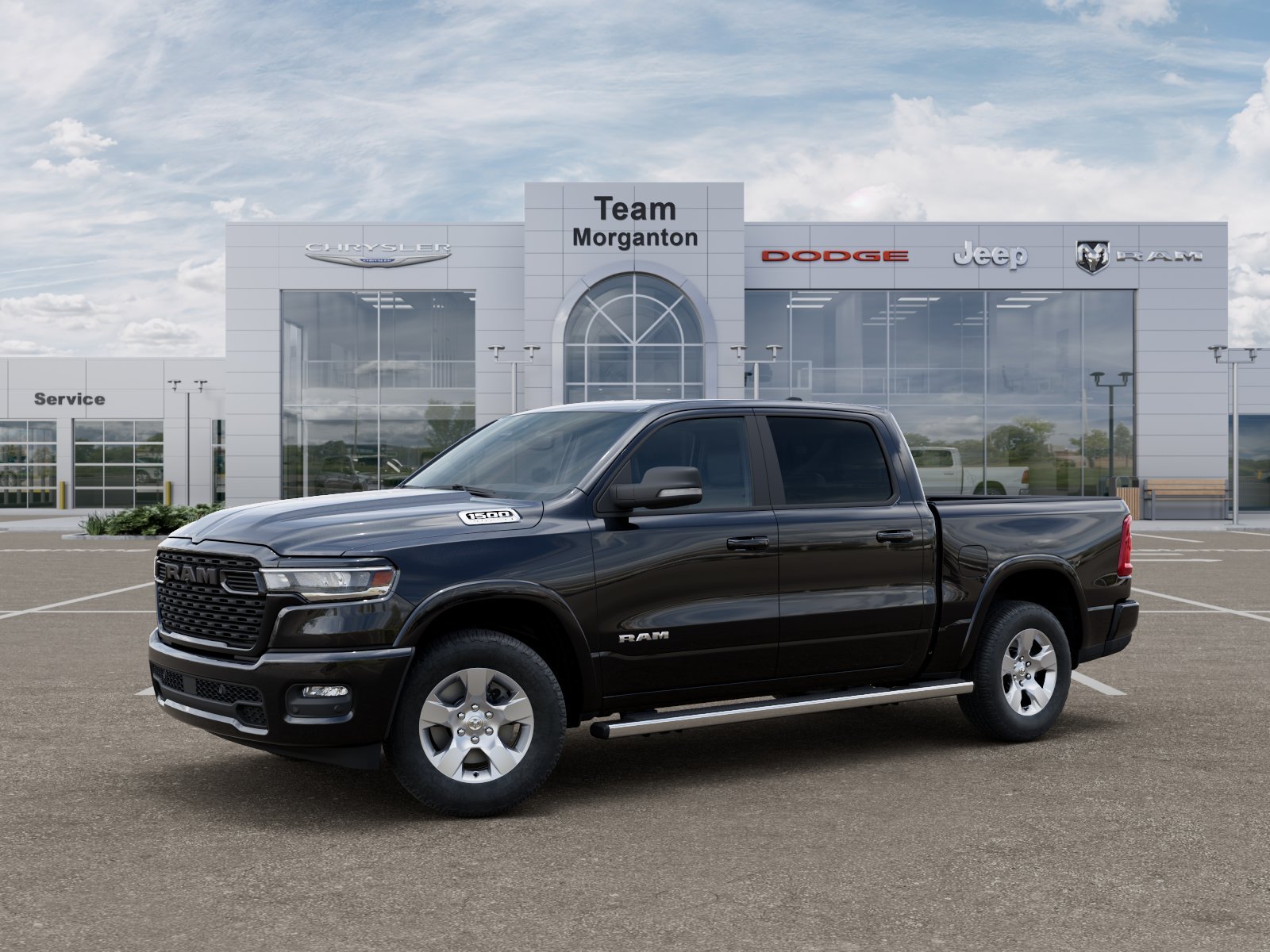 New 2026 Diamond Black Crystal Pearlcoat RAM Big Horn/Lone Star image 37
