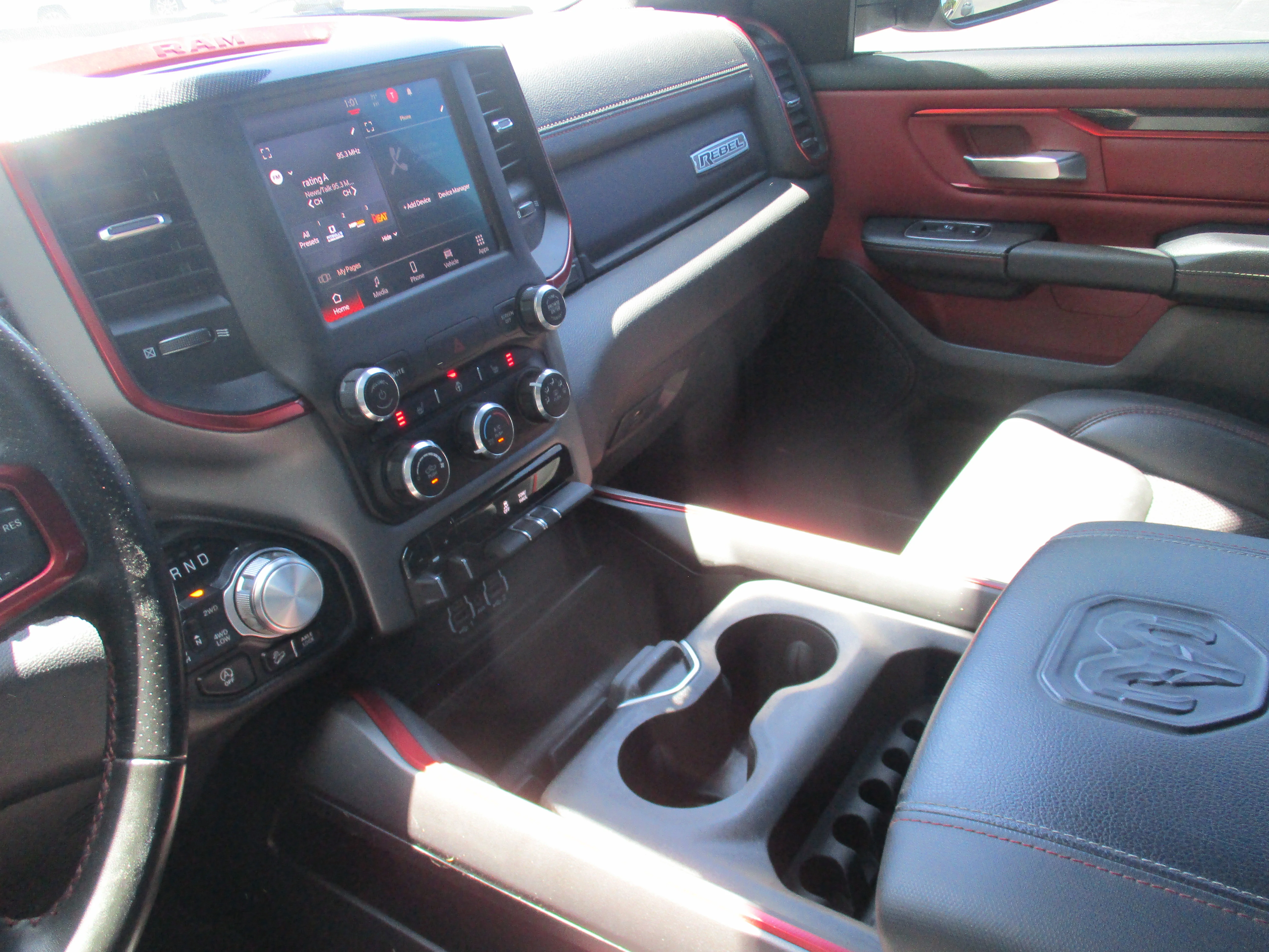 Used 2022 Diamond Black Crystal Pearlcoat Ram Rebel image 30