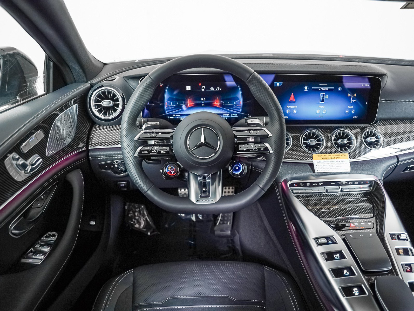 New 2026 Cirrus Silver Metallic Mercedes-Benz AMG® GT 43 4-Door Coupe image 14