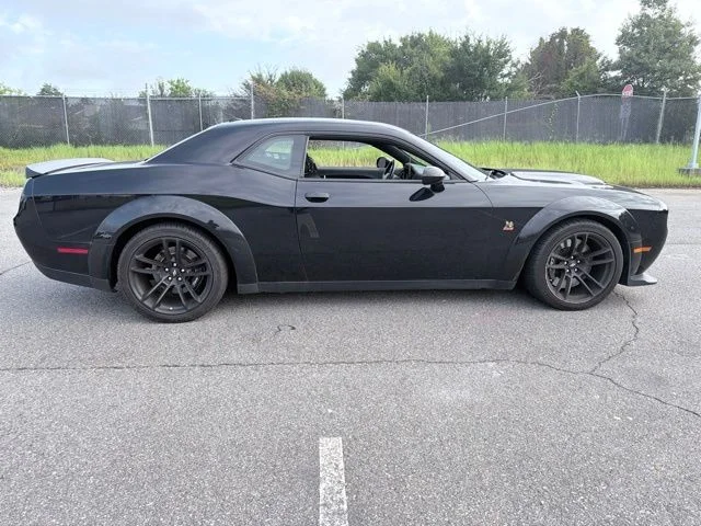 Used 2023 Pitch Black Clearcoat Dodge R/T Scat Pack Widebody image 2