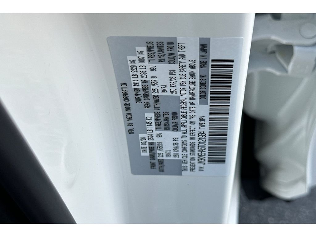 New 2026 Rhodium White Metallic Mazda 2.5 S Premium Plus AWD image 22