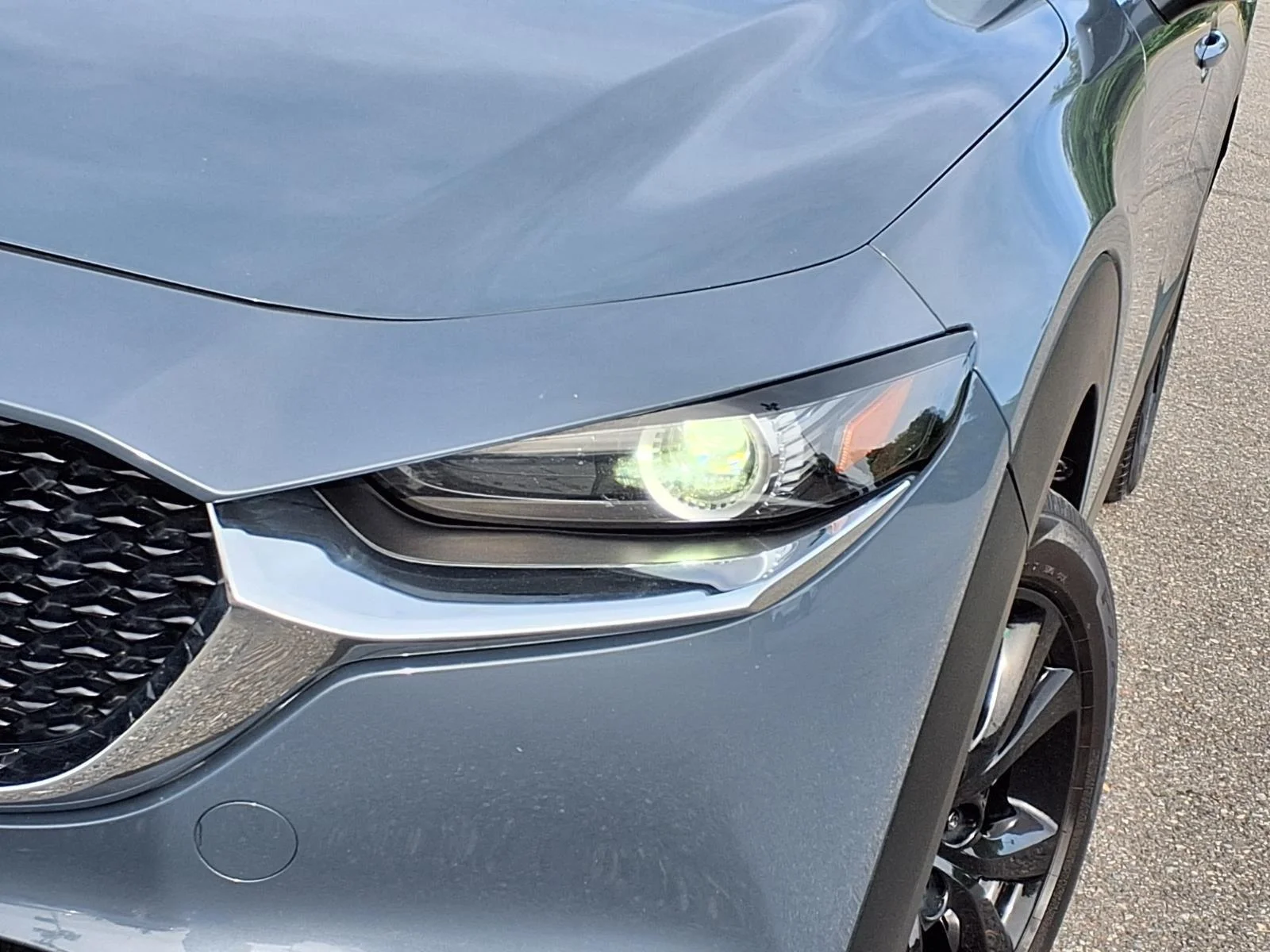Used 2023 Polymetal Gray Metallic Mazda 2.5 S Carbon Edition image 16