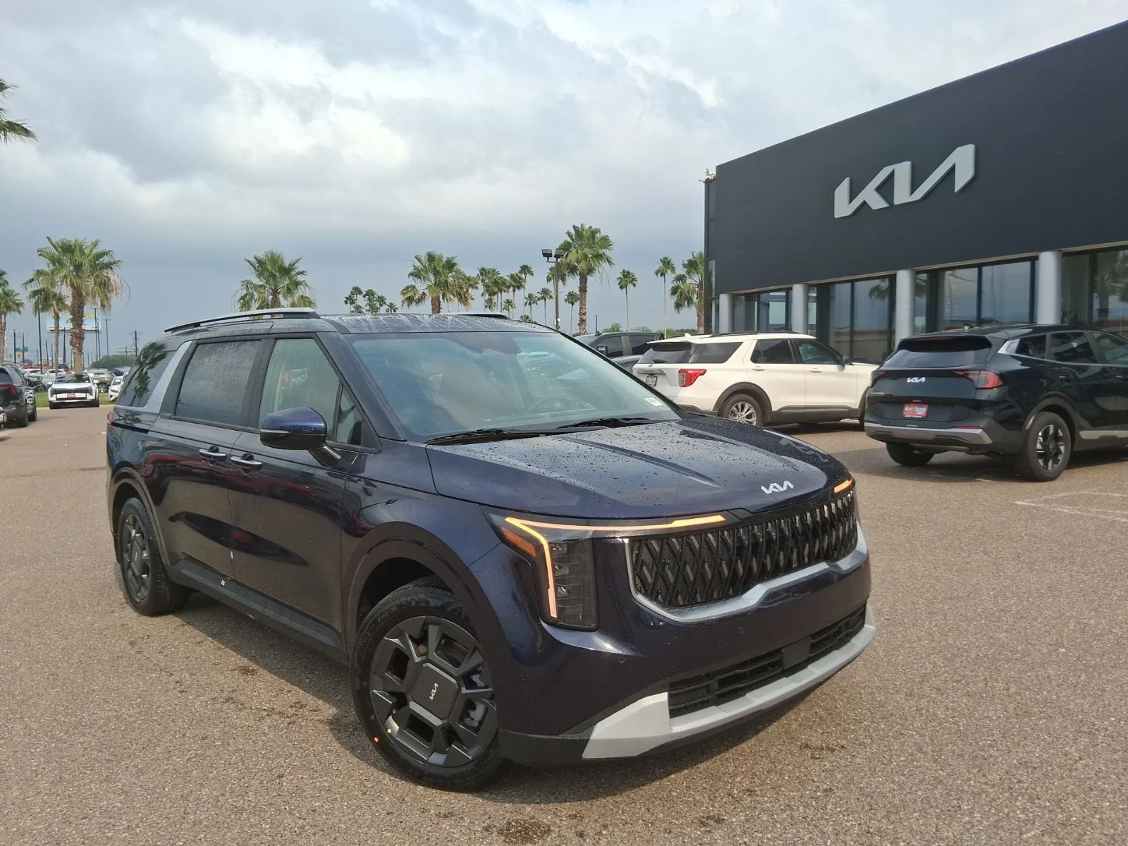 New 2026 Blue Kia EX image 1