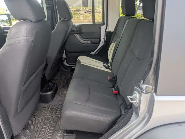 Used 2017 Silver Jeep Unlimited Sport image 12