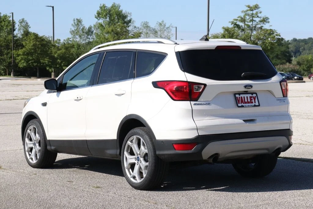 Certified Used 2019 White Platinum Clearcoat Metallic Ford Titanium image 7