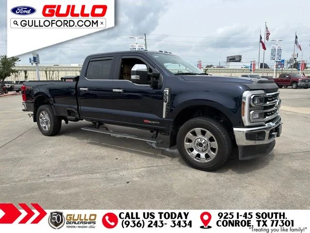 Used 2024 Antimatter Blue Metallic Ford Lariat image 2
