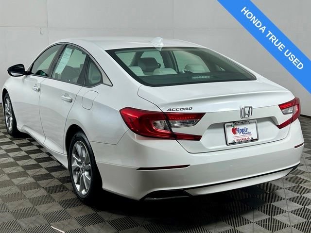 Certified Used 2019 Platinum White Pearl Honda LX image 4