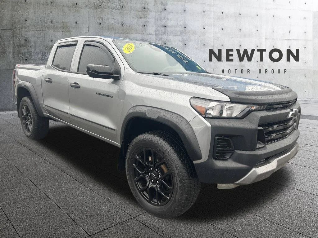 Used 2023 STERLING GRAY METALLIC Chevrolet 4WD Trail Boss image 1