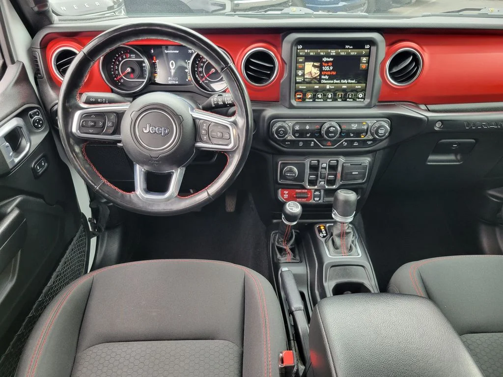 Used 2021 White Jeep Unlimited Rubicon image 4