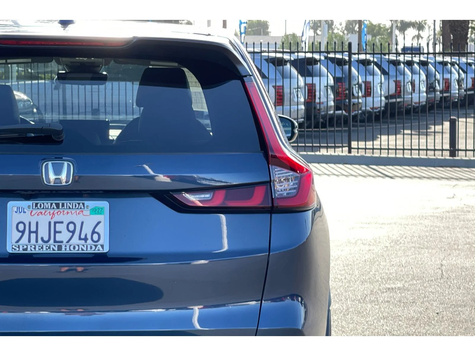 Used 2023 Canyon River Blue Metallic Honda EX-L image 47