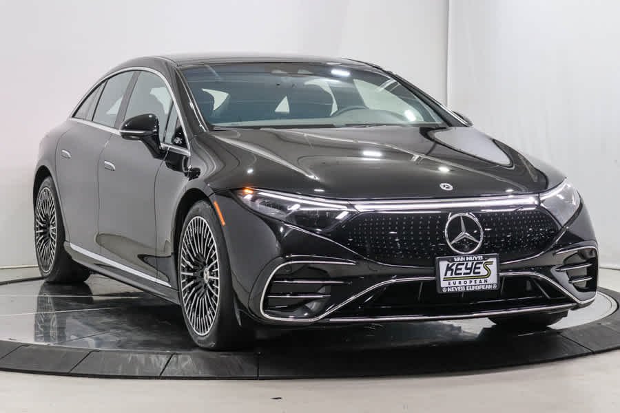 Certified Used 2023 Black Mercedes-Benz EQS 580 image 3