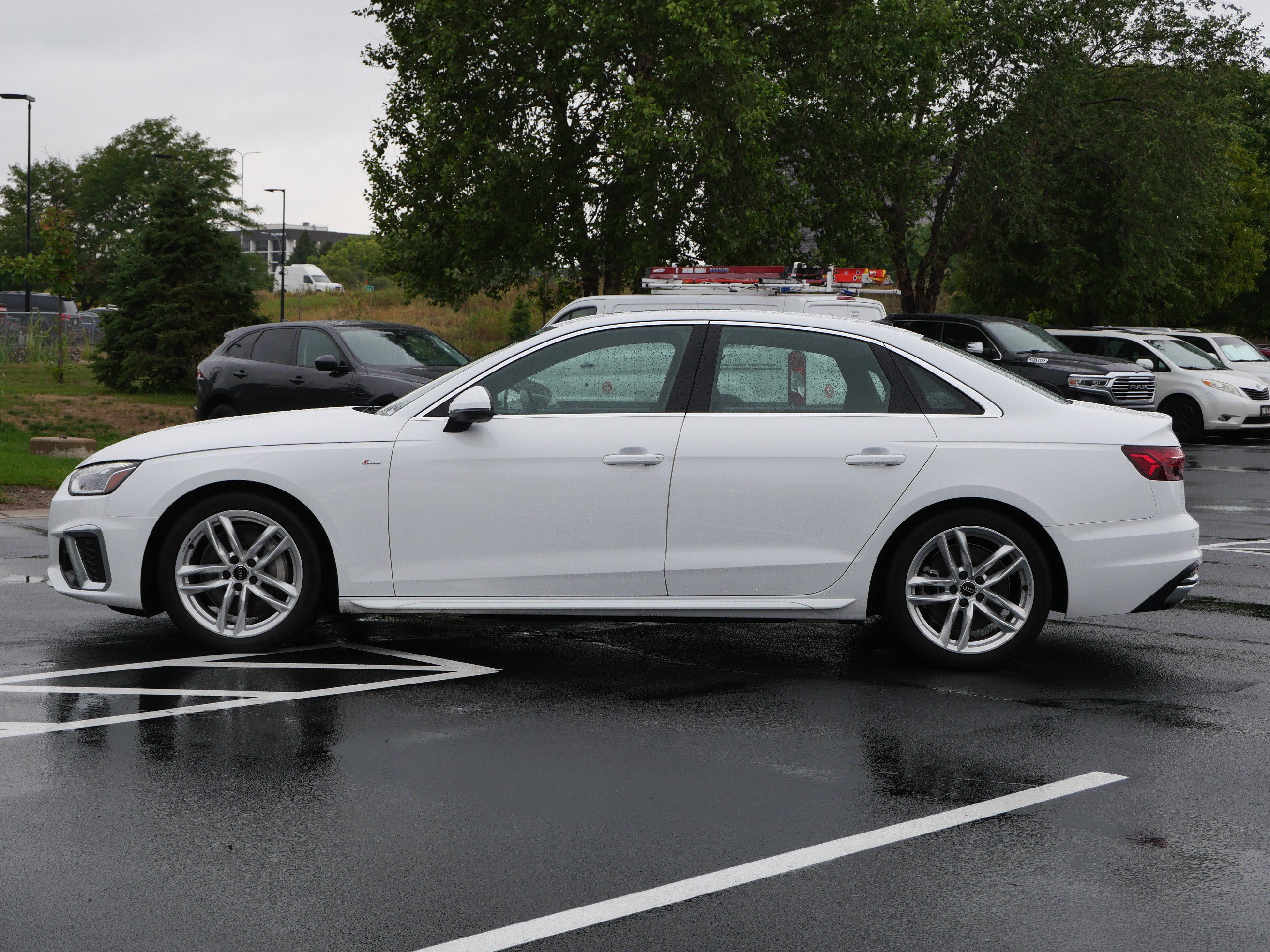 Used 2024 Arkona White Audi S line Premium Plus image 2
