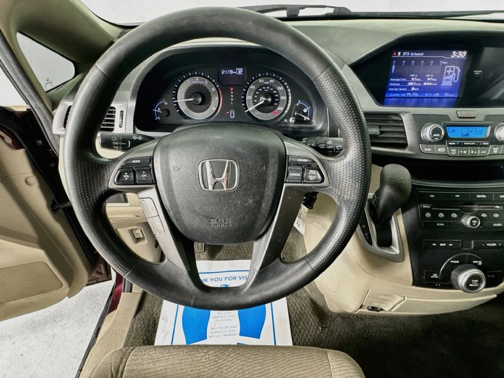 Used 2013 Dark Cherry Pearl Honda EX image 12