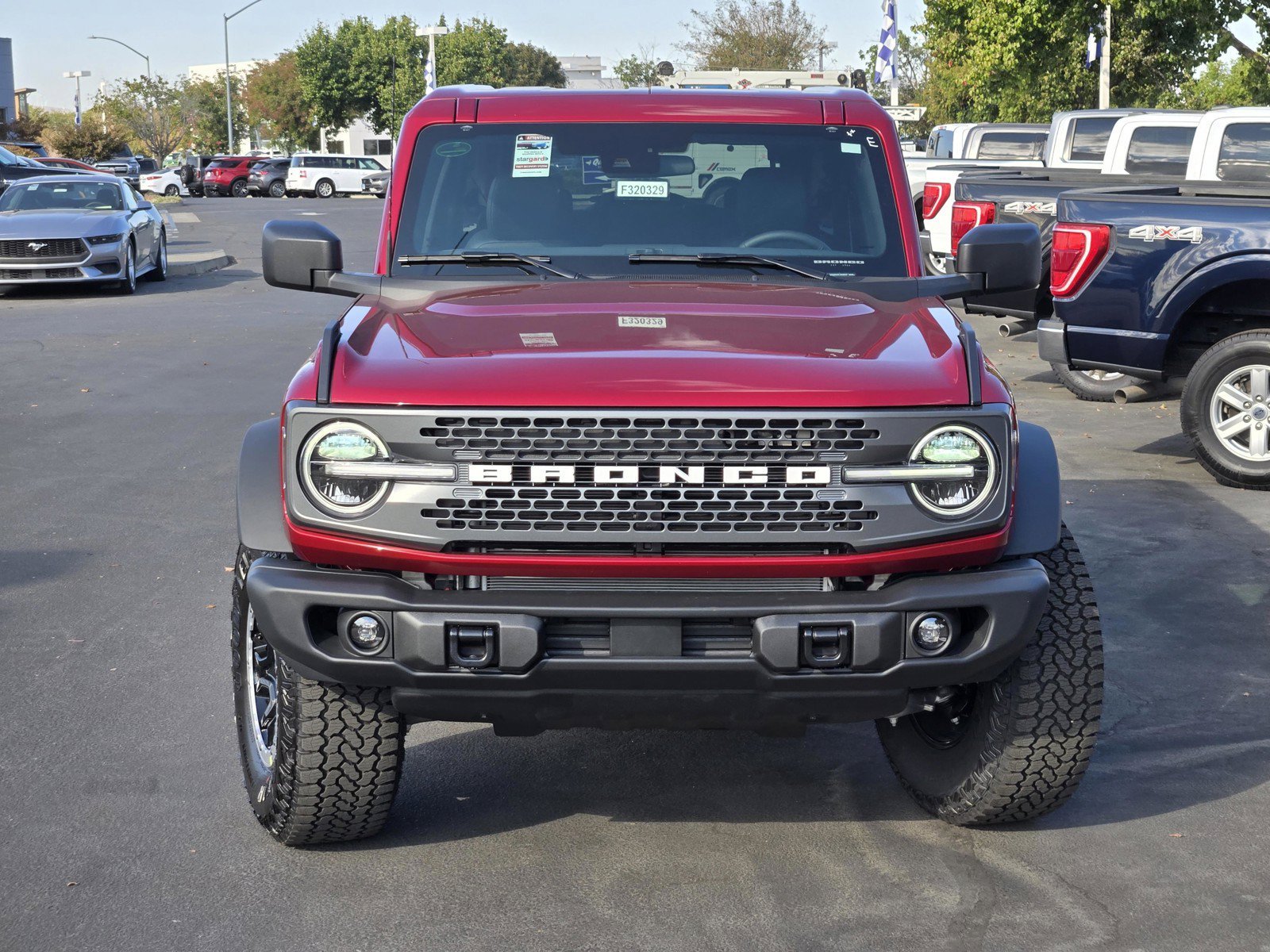 New 2026 Ruby Red Metallic Tinted Clearcoat Ford Badlands® image 2