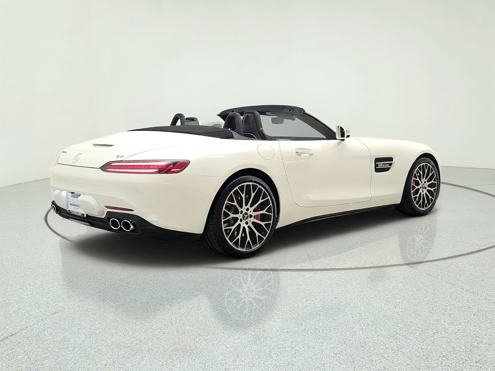 Certified Used 2021 designo Diamond White Mercedes-Benz AMG® GT Roadster image 5