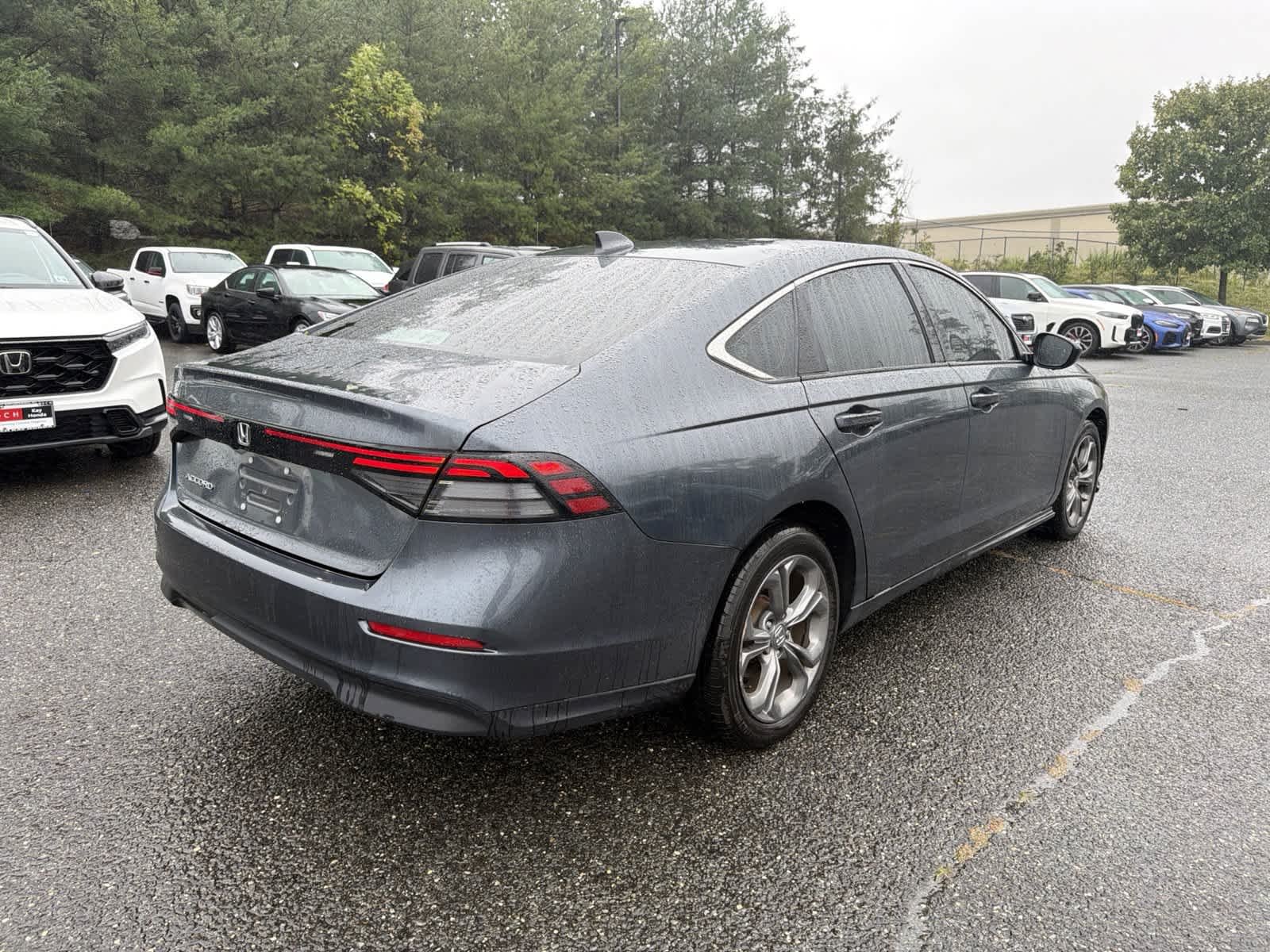Certified Used 2024 Meteorite Gray Metallic Honda EX image 5
