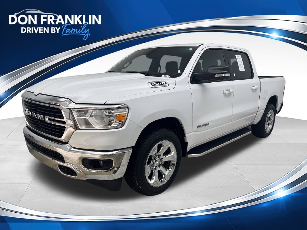 Used 2021 White Ram Big Horn/Lone Star image 1