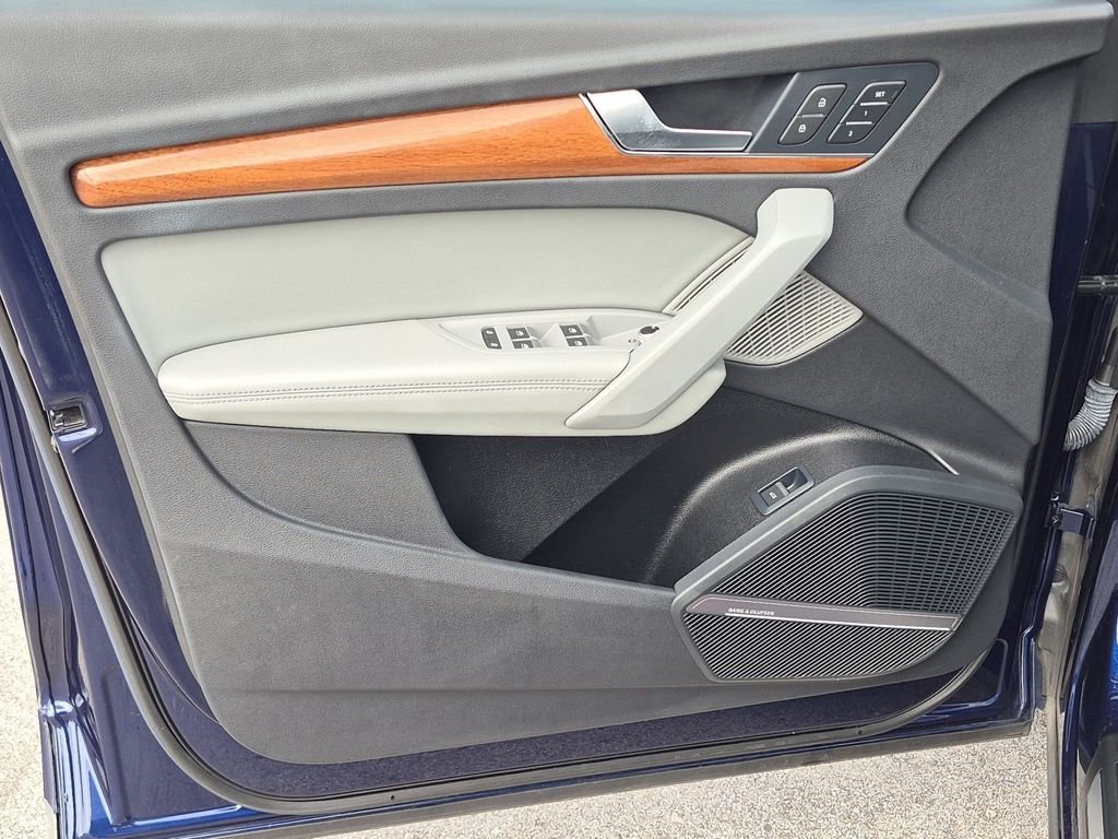Used 2021 Blue Audi 45 Premium Plus image 12